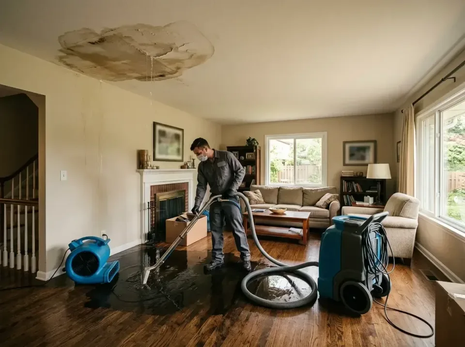 attic-pipe-burst-ceiling-drip-008 — frequently asked questions, Water Damage Restoration & Carpet Care in Long Prairie, MN